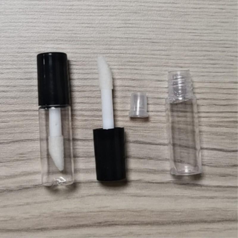 New 1.5ml Round Mini Lip Glaze Tube - Empty Makeup Packaging