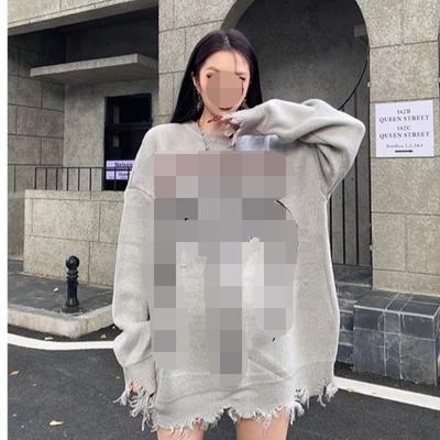 Свитер в готическом стиле с надписью High Street Dark Style, американский хип-хоп, модный мужской и женский трикотаж