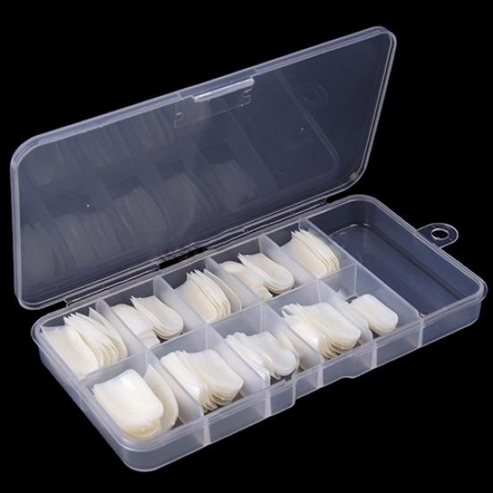 100 Pcs in 1 Set Manicures Tool French Nail Tip Acrylic 100 Pcs