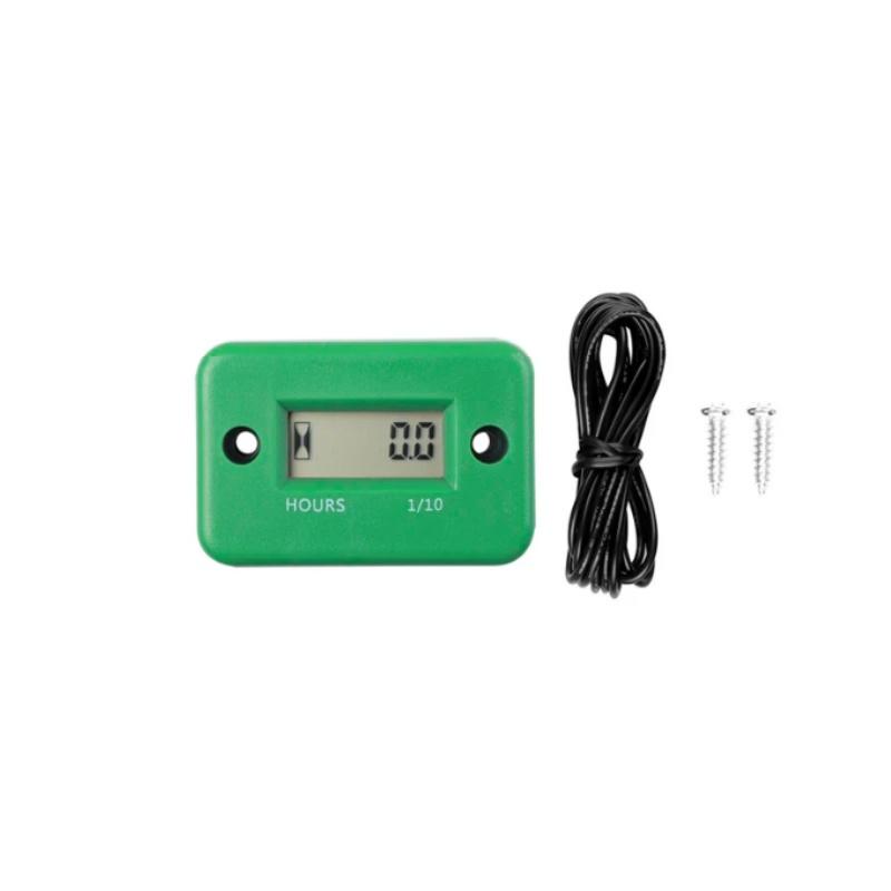Цифровой счетчик моточасов ЖК-счетчик для квадроциклов, мотоциклов, приборов, часов, снегоходов, бензиновых лодок, генераторов, велосипедов, автомобилей, аксессуаров