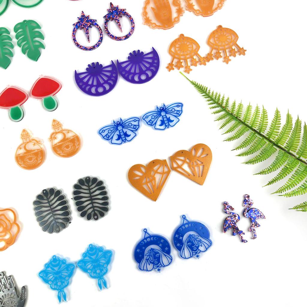 30 стилей комбинированные серьги комбинация украшений формы эпоксидная форма для ювелирных изделий смола для литья подвеска форма подходит для DIY