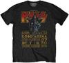 Футболка KISS Кобра Арена 1976 Постер Новый Официальный Эко Мужская Черный