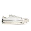 Chuck 70 Low Sketch - белые кроссовки унисекс Black Egret A08525C