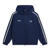 Куртка Li Ning Sports Lifestyle Series свободного кроя с капюшоном для пар, унисекс, модель AWDW357-5