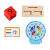 Teaching Clock Activities Set Early Educational  Toy Helps Kids Learn To Tell Time Kindergartner Learning Toy Supplies