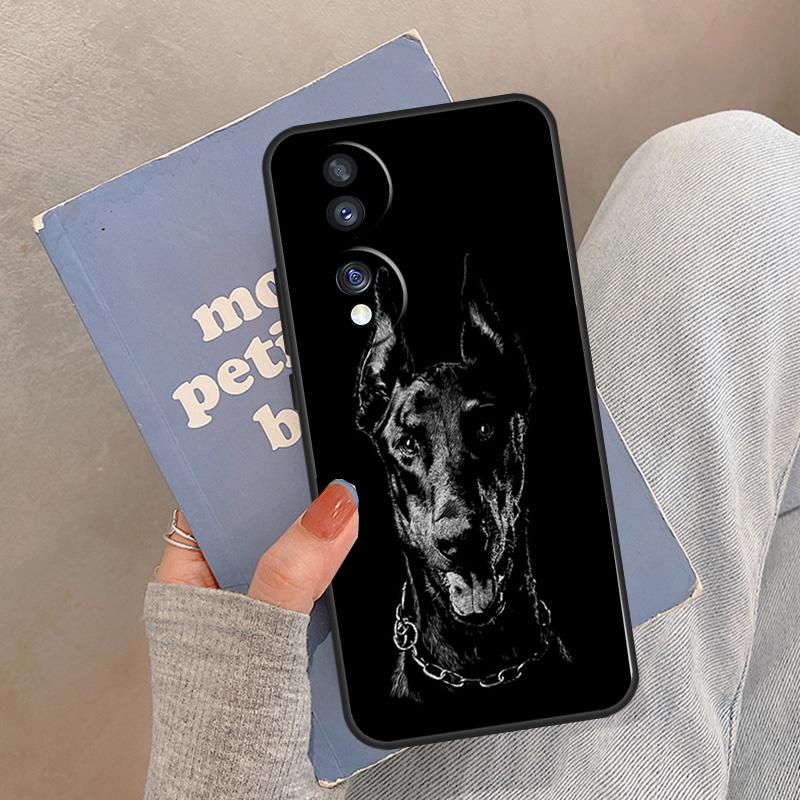 Чехол для телефона Honor с изображением таксы и добермана Для Honor Magic 8 5 6 7 Pro Чехол Для Honor 400 200 Lite 50 70 90 X8a X8b X9a X9b X9c