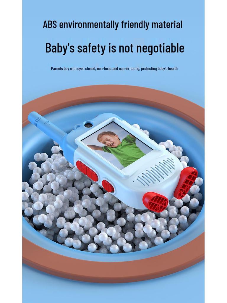 Children's Educational Video Intercom Walkie-Talkie - Ideal Christmas Gift for 6-Year-Olds