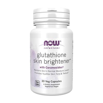 Solutions Glutathione Skin Brightener с церамозидами, 30 растительных капсул