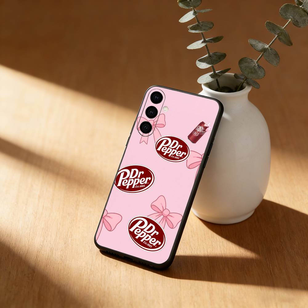 Вишневый напиток Dr Pepper сахар Чехол для телефона для Samsung Galaxy A20,21s,22,31,32,52,53,72,73,80,91 Мягкий черный корпус