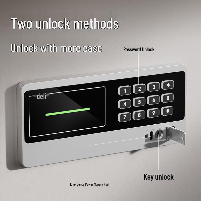 Deli Electronic Password Home/Office Safe Box