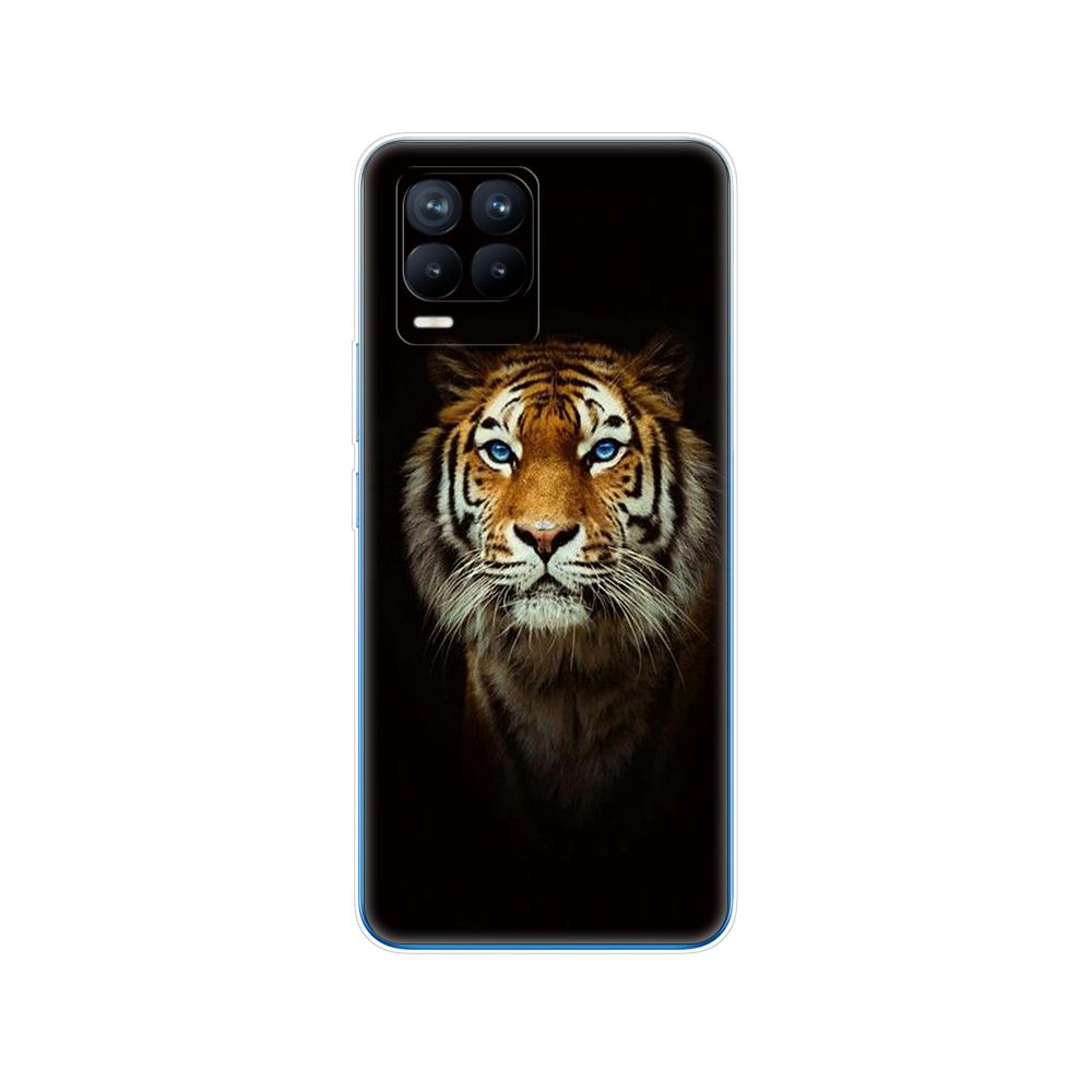 Чехол для Realme 8, 6,4 дюйма, мягкий силиконовый чехол из ТПУ для Realme 8 Pro OPPO Realme8 4G RMX3085, чехол для телефона, чехол, чехол-бампер, сумка