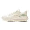 Li Ning Light Lanying Амортизирующие износостойкие дышащие легкие с отскоком низкие беговые кроссовки женские кремовый ARSV076-5