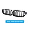 2Pcs Car Exterior Front Grille Kidney Frame Replacement Cover Decoration Protection Accessories For BMW 3 Series F30 F35