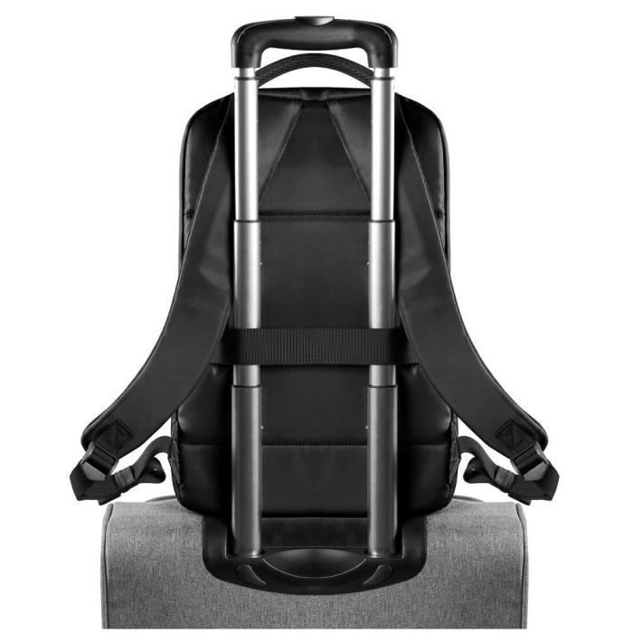 Sac à dos PC - PORT DESIGNS - Pour ordinateur portable moderne & confortable TORINO II - 15.6/16 pouces - Noir