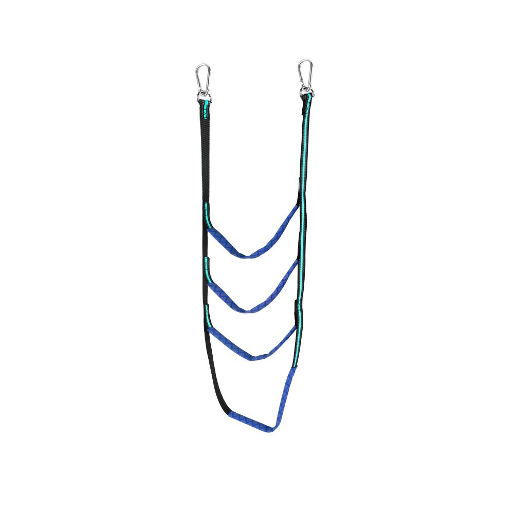 Rubber Boat 3/4/5 Step Boat Rope Ladder Yacht Boat Side Hanging Ladder Boat Folding Ladder Portable Boarding Soft Ladder