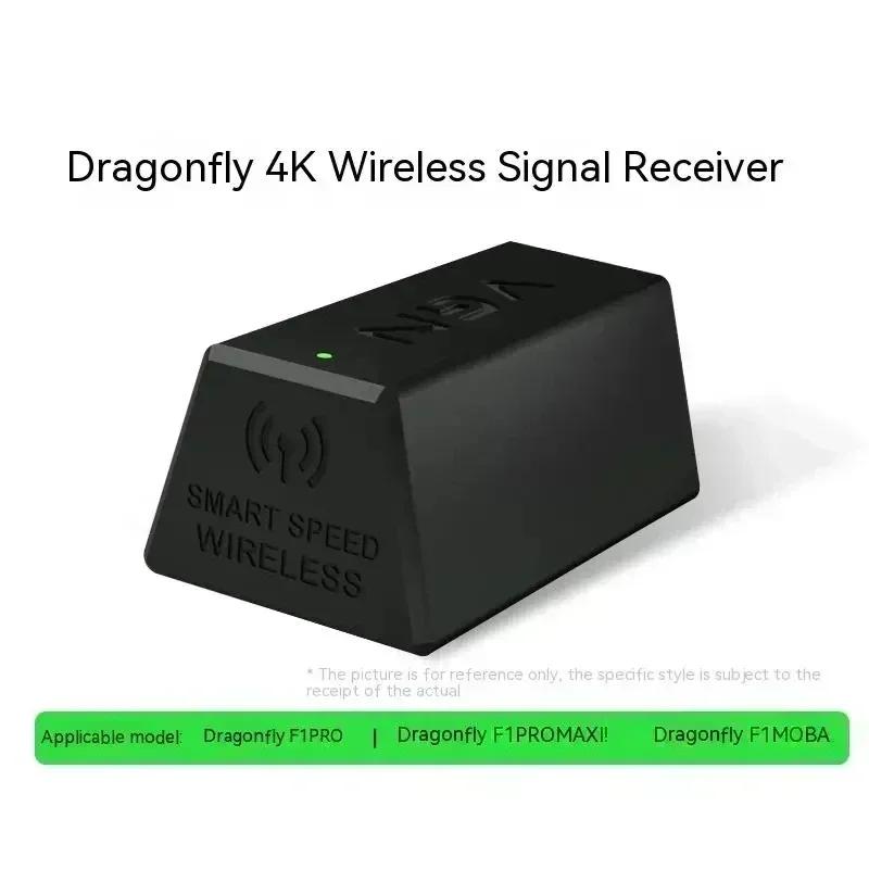 Мышь ATK Vxe Dragonfly R1 Черно-белая R1 Se Pro Мышь 4K Приемник Легкая ПК Беспроводная Bluetooth Игровые Аксессуары для Киберспорта