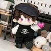 1 set Cartoon T-shirt 20cm Cotton Doll Clothes Outfit Plush Doll Clothes  Children's Gift