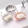 Creative Shell Shaped Soap Dish Box Portable Waterproof Soap Holder Ceramic Drain Rack Home Bathroom Accessories
