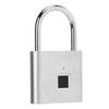Smart Fingerprint Padlock USB Rechargeable IP56 Waterproof Anti Theft Lock for Cabinet