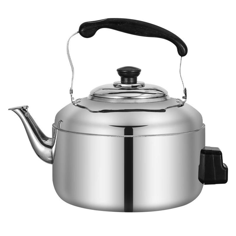 Электрический чайник из нержавеющей стали большой емкости - Быстрое кипячение для коммерческого и домашнего использования