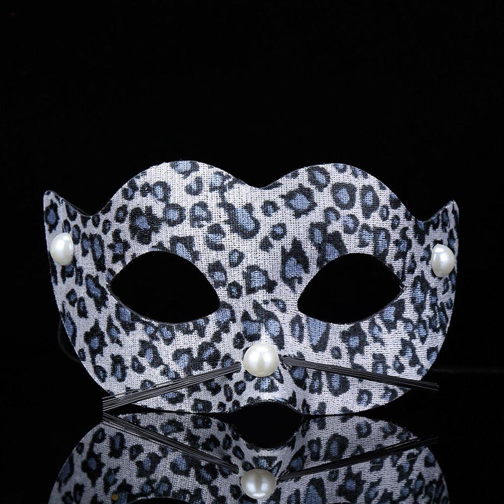 Leopard Animal Pattern For Dance Leopard Mask Masquerade Cosplay Props Halloween Decoration Mask