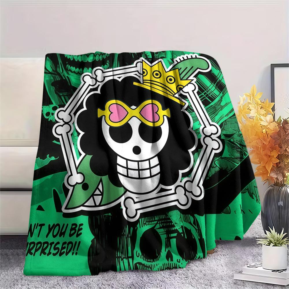One Piece6 Flannel Blanket, High quality Comfortable for All Seasons, Home Decor, Warmth and Comfort