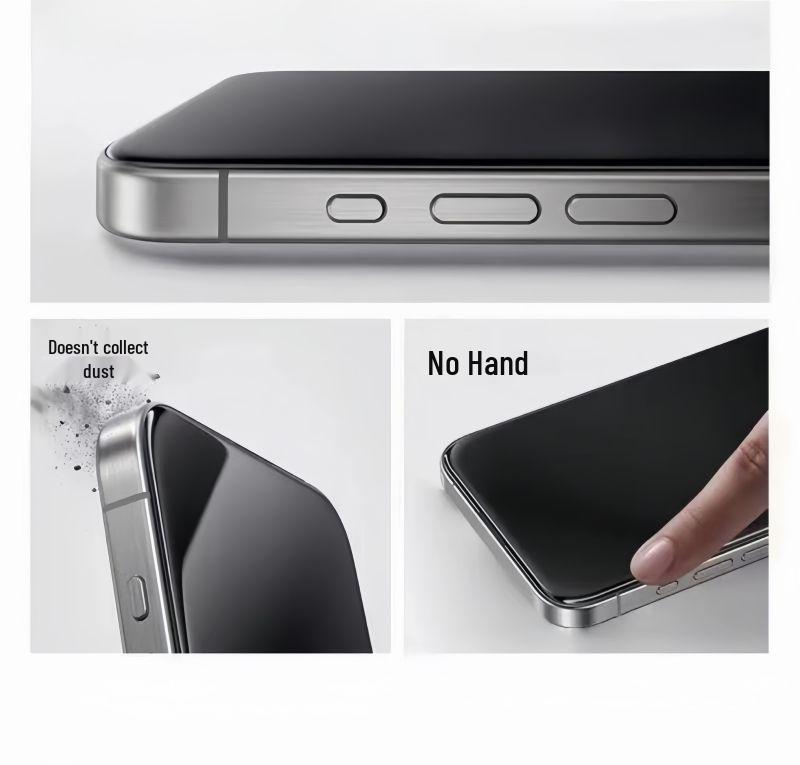 AR Защитное стекло с изогнутыми краями, антибликовое, закаленное, для iPhone 12/13/14/15 Pro/Max