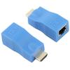 1Pair HDMI Extender Adapter RJ45 Signal Amplification Transmitter Receiver 30meters