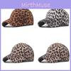 Хлопковая бейсболка с леопардовым принтом, унисекс, с изогнутым козырьком, солнцезащитная шляпа для повседневной носки