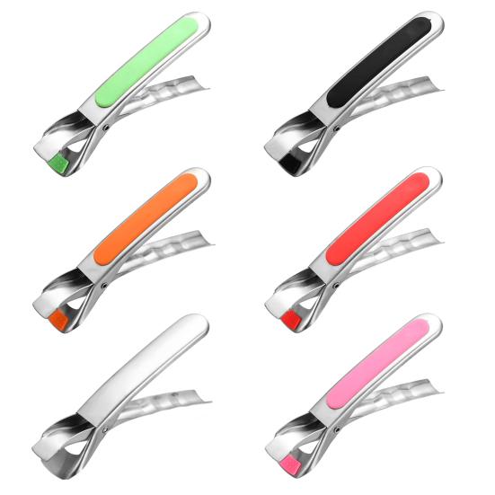 Антиожоговый зажим для миски, захват для сковороды из нержавеющей стали, теплоизоляция, подъемник для противней для духовки, горячих кастрюль, мисок, тарелок и подносов