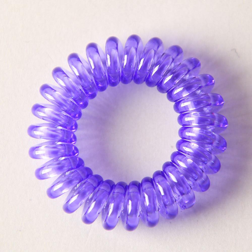 Korean Style Elastic Hair Bands: 40 Transparent Colors, Soft & Seamless Hair Accessories