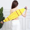 Exfoliating Back Bath Scrub Washcloth Strap Towel With Rope Handles, Double Side Bath Wash Towel Body Sponge Loofah Towel