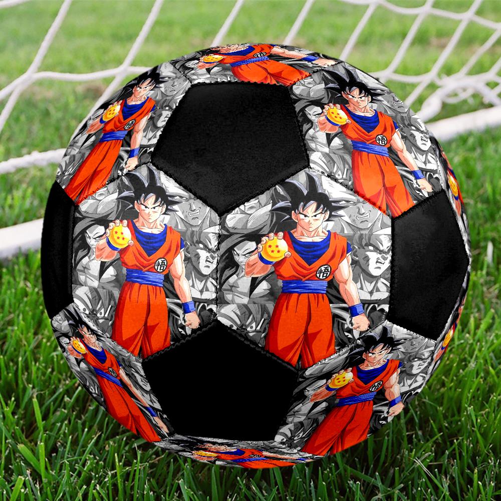 Dragon Ball Indoor Soccer Ball Colorful Machine Stitched PVC Size 5 Team Training Competition Ready Durable High-Bounce Cool Sports Gift