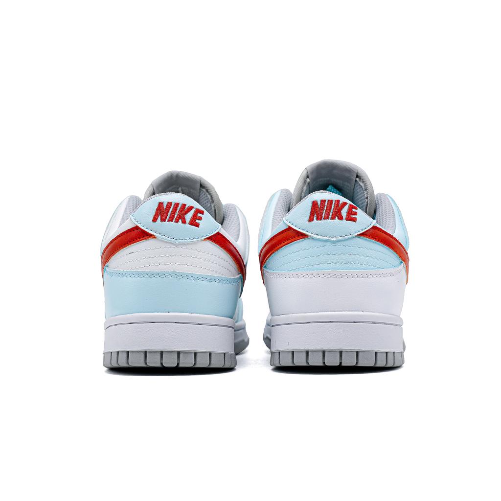 Nike Dunk износостойкие и легкие низкие кеды для скейтбординга унисекс сине-оранжевые DD1391-103(Команда558-)