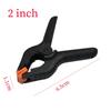 DIY 2/3 Inch Woodworking Hand Tool Clamp Woodworker Hand Holding Clamp Hard Grip Ratchet Release Extrusion Carpenter Tool Clamp