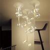 Nordic Luxury Restaurant люстры Glass Bubble Horn Ceiling Pendant Designer Restaurant Home Decoration Ceiling Pendant Lamp
