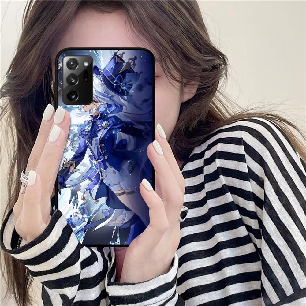 Чехол для телефона Genshin Impact Furina для Samsung Note 8 9 10 20 pro plus lite M 10 11 20 30 21 31 51 A 21 22 42 02 03