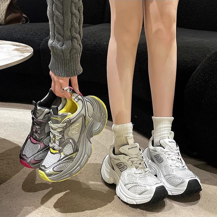 Paris dad shoes женские весна-лето 2025 новые 10XL цвета универсальные толстые подошвы подчеркивают легкость спорта и отдыха