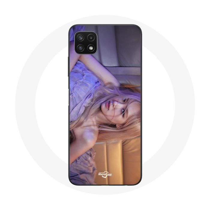 Чехол для Samsung Galaxy A22 5G Blackpink Rosé On The Ground Solo Single Song