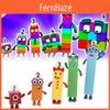 Numberblocks Красочные Строительные Блоки Милые Трансформируемые Фигурки Для Детских Игр