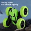 2.4G Double-sided Dump Stunt Car 360° Swing Arm Remote Control Light Climbing Car Drift Toy Car
