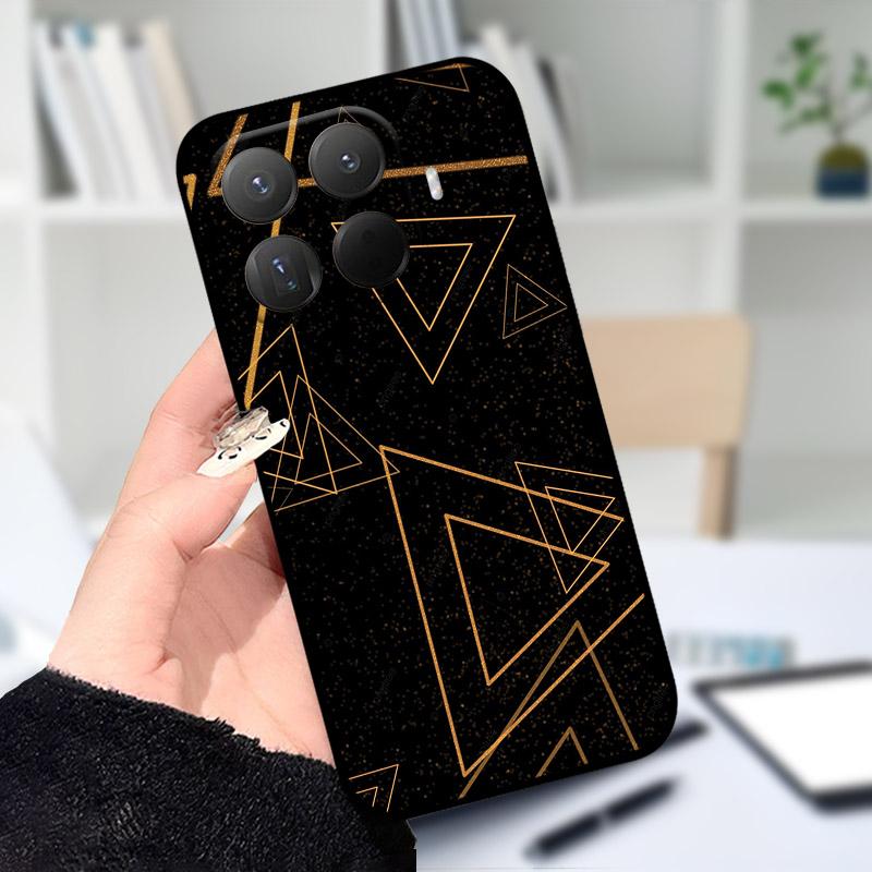 Для Xiaomi Mi 15TPro 15T Чехол Модная Расписная Защитная Задняя Крышка Для Xiaomi 15 T Pro Чехол Телефона Мягкий ТПУ Силикон Fundas