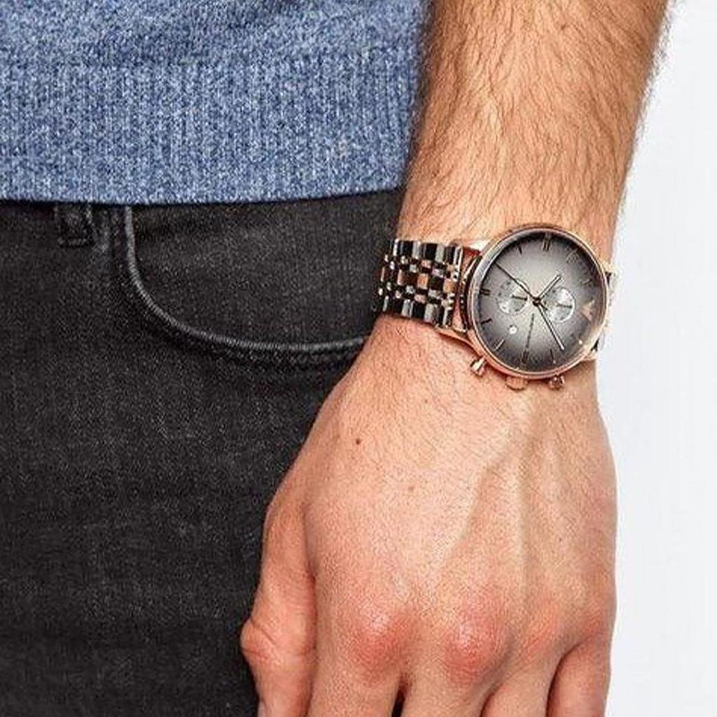 Emporio Armani AR1721 Gianni Watch Двухцветные мужские часы