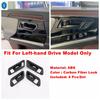 For Toyota Bz4x   Carbon Fiber Interior Accessories Air AC Lights Gear Shift Control Water Cup Holder Panel Cover Trim