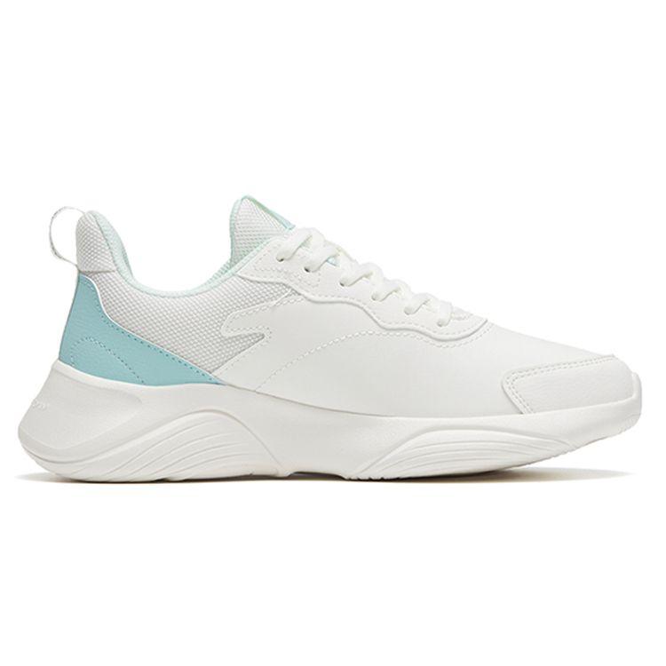 Anta Trendy Comfortable Durable Breathable Supportive Lightweight Low-Top Running Shoes Women Sneaker White Blue 922245527-3