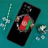 Чехол с флагом Афганистана для Oppo A60 A40 A80 A16 A76 A96 A18 A38 A58 A78 A98 A91 A15 A17 A74 A94 A54 A57S