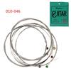 6pcs/set Guitar String 010-046 Nickel Plated Steel Guitar Strings Great Bright Tone