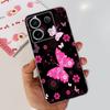 For Xiaomi Poco X6 Pro 5G Case Cute Cat Butterfly Painted Cover Soft Silicone Phone Case For Xiaomi Poco X6 Pro PocoX6 5G Fundas