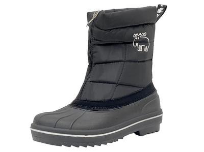 U Водонепроницаемые Зимние Размер MZ-7215 Женские Ботинки, Нескользящие (Черный, 230)