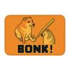 Веселый пиксельный коврик-приветствие с мемом Cheems Bonk для гостиной, спальни, прихожей, коврик для входной двери, коврик для кухни, моющийся, нескользящий ковер